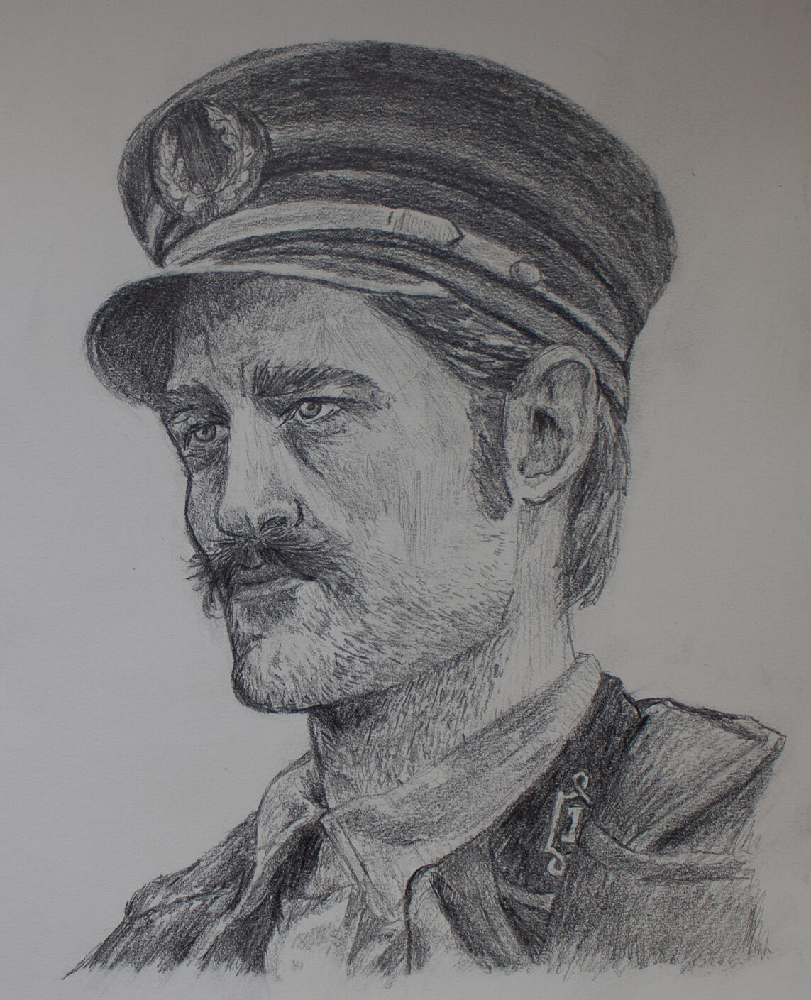 Robert Pattinson Lighthouse, 2026, Graphite