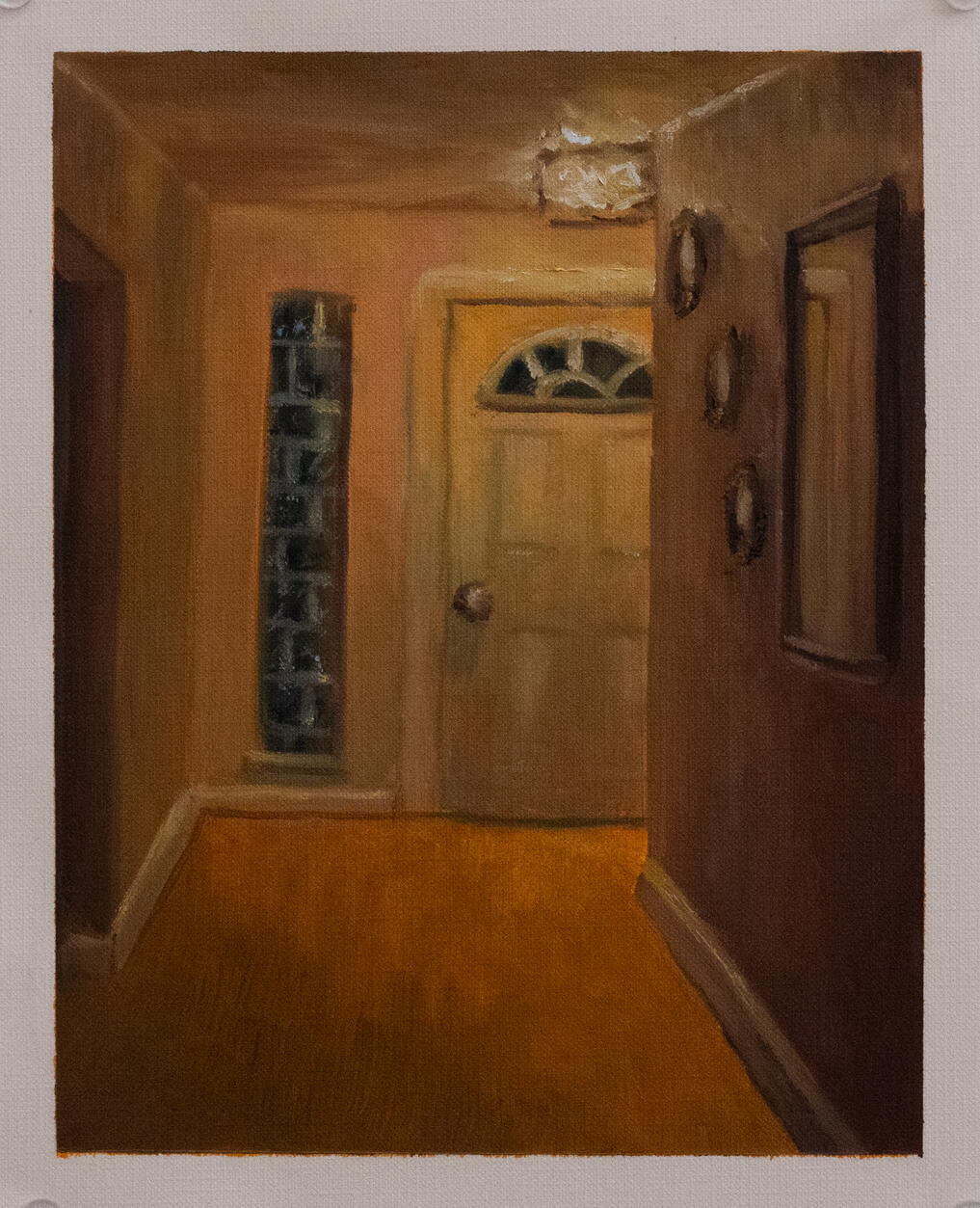 Getaway, 2025, Oil on Canvas Paper, 8” x 10”